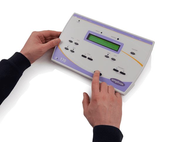 amplivox-170-audiometer-controls