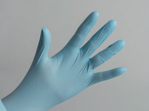 Nitrile gloves for medical or industrial use